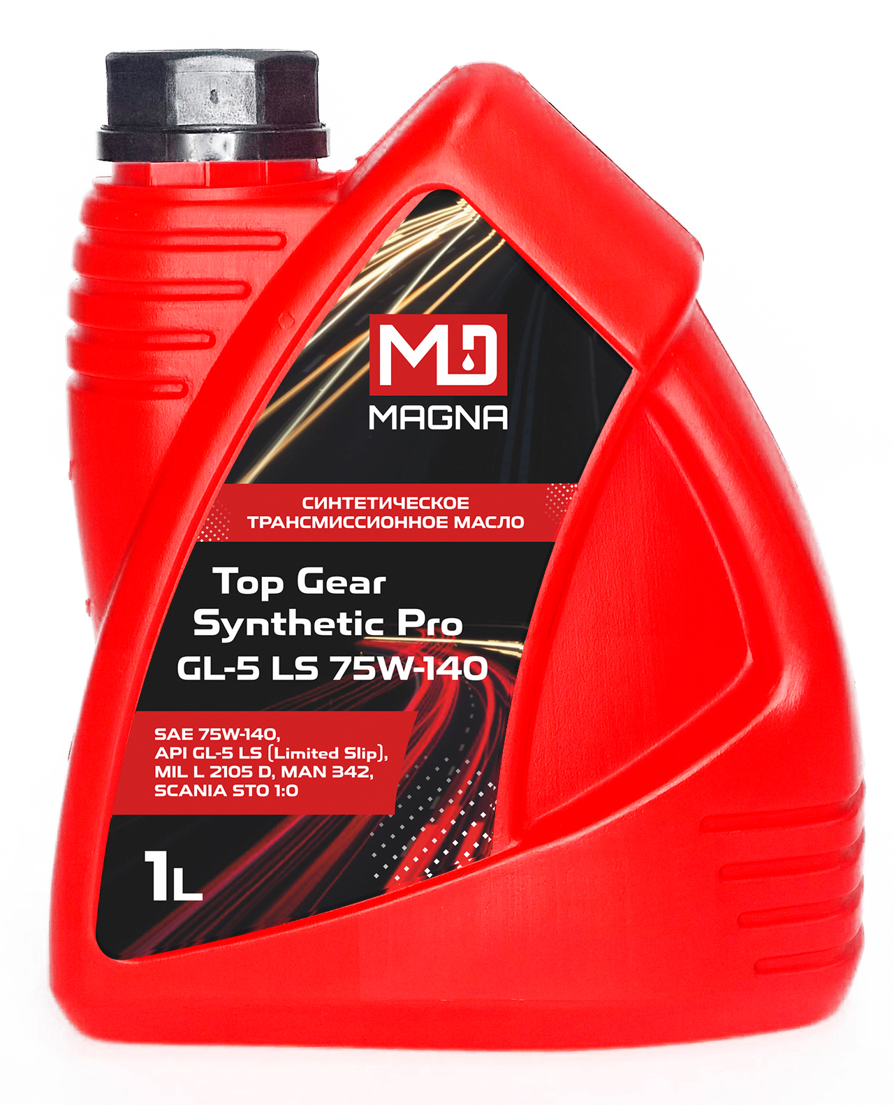 MAGNA Top Gear Synthetic Pro GL-5 LS 75W-140